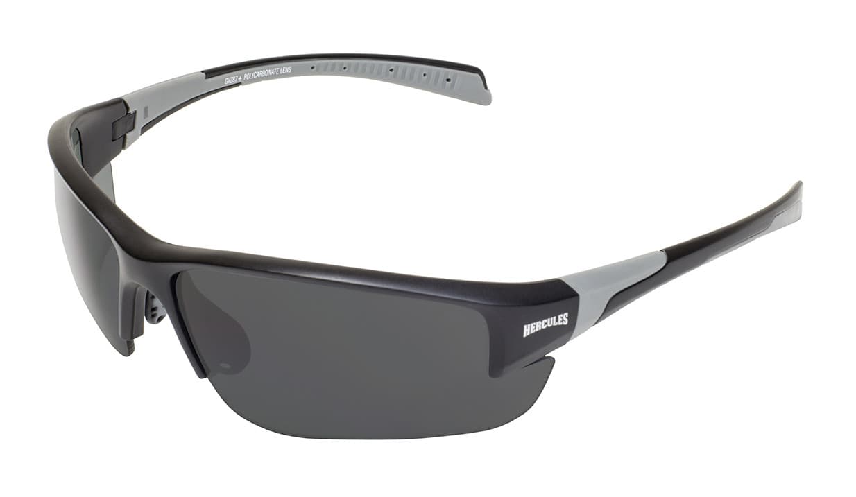 Окуляри захисні Global Vision Hercules-7 (gray) чорні