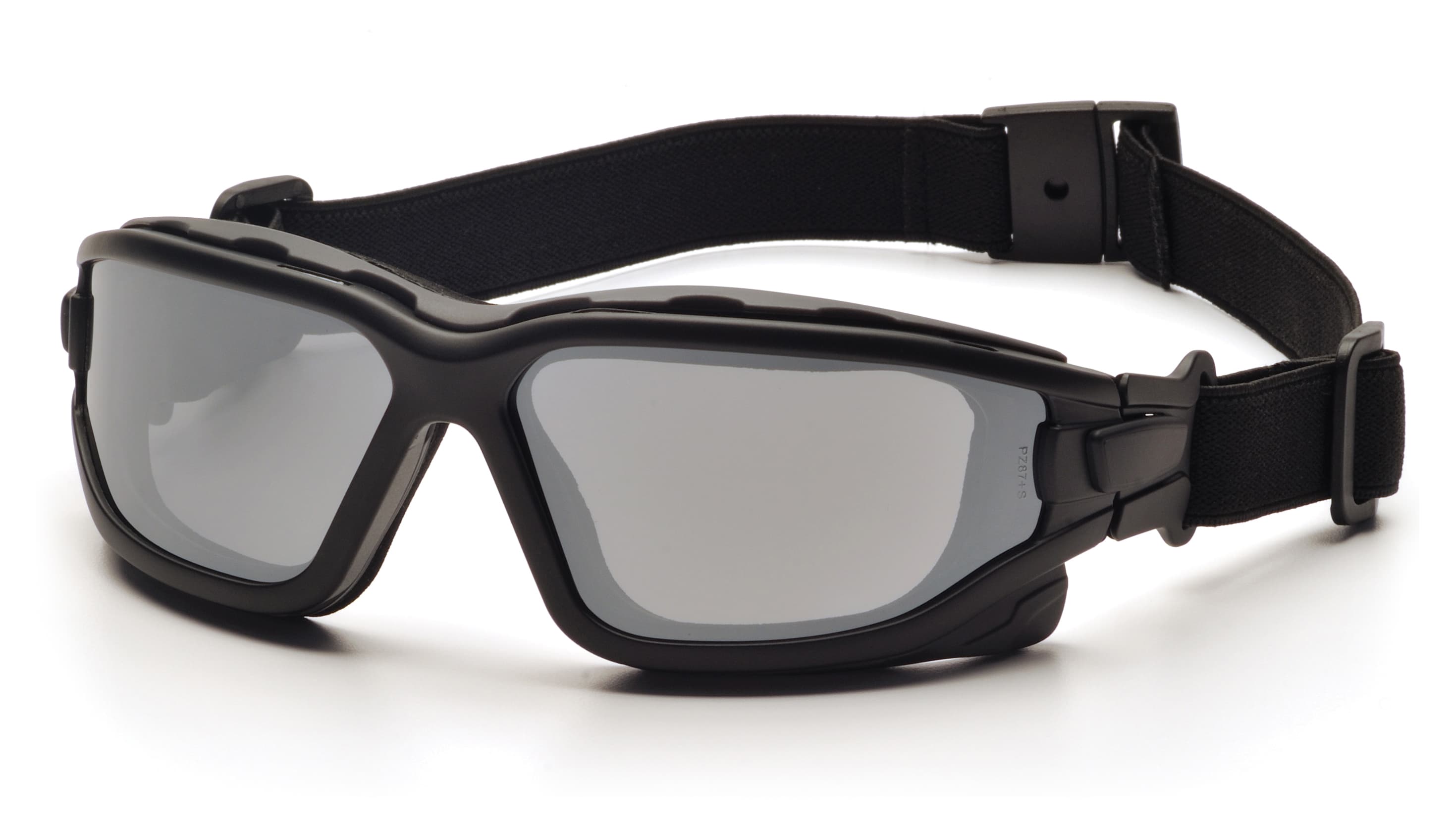 Safety glasses with gasket Pyramex i-Force Slim (silver mirror) Anti-Fog, дзеркальні сірі