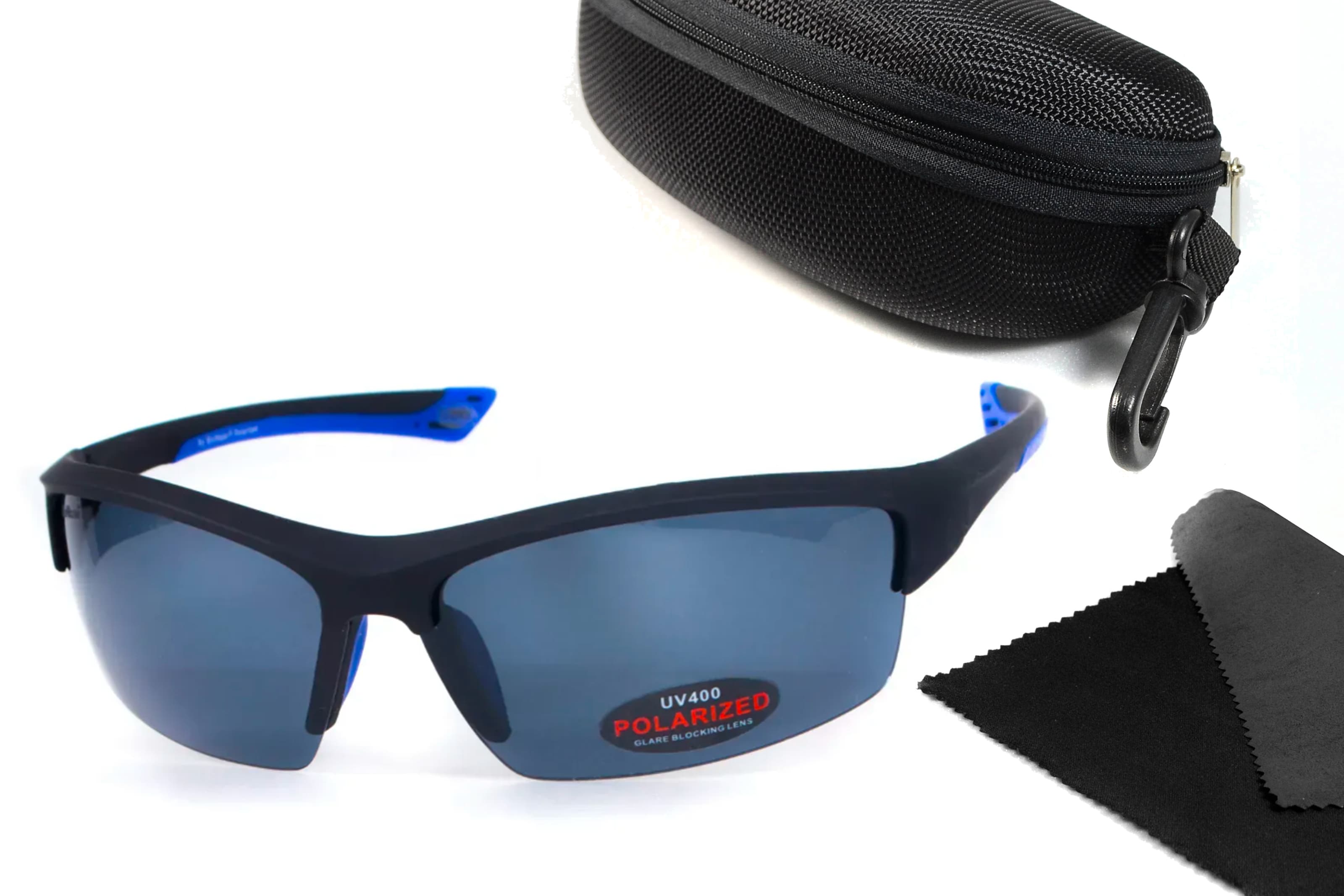 Окуляри поляризаційні BluWater Daytona-1 Polarized (gray), сірі гідрофобні лінзи (Repelon™)