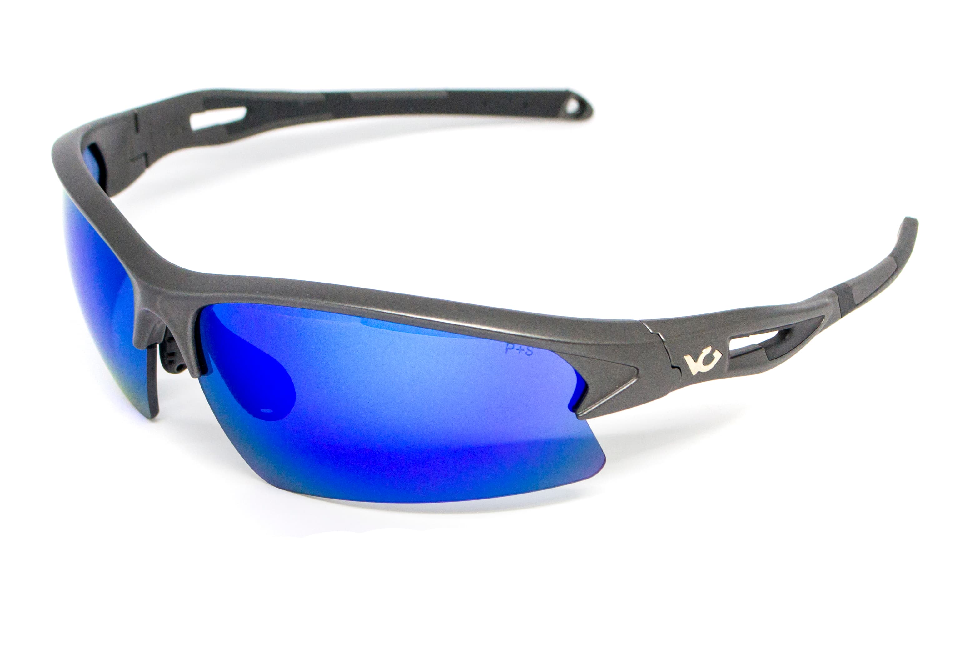 Окуляри захисні Venture Gear MontEagle GunMetal (ice blue mirror) Anti-Fog, дзеркальні сині
