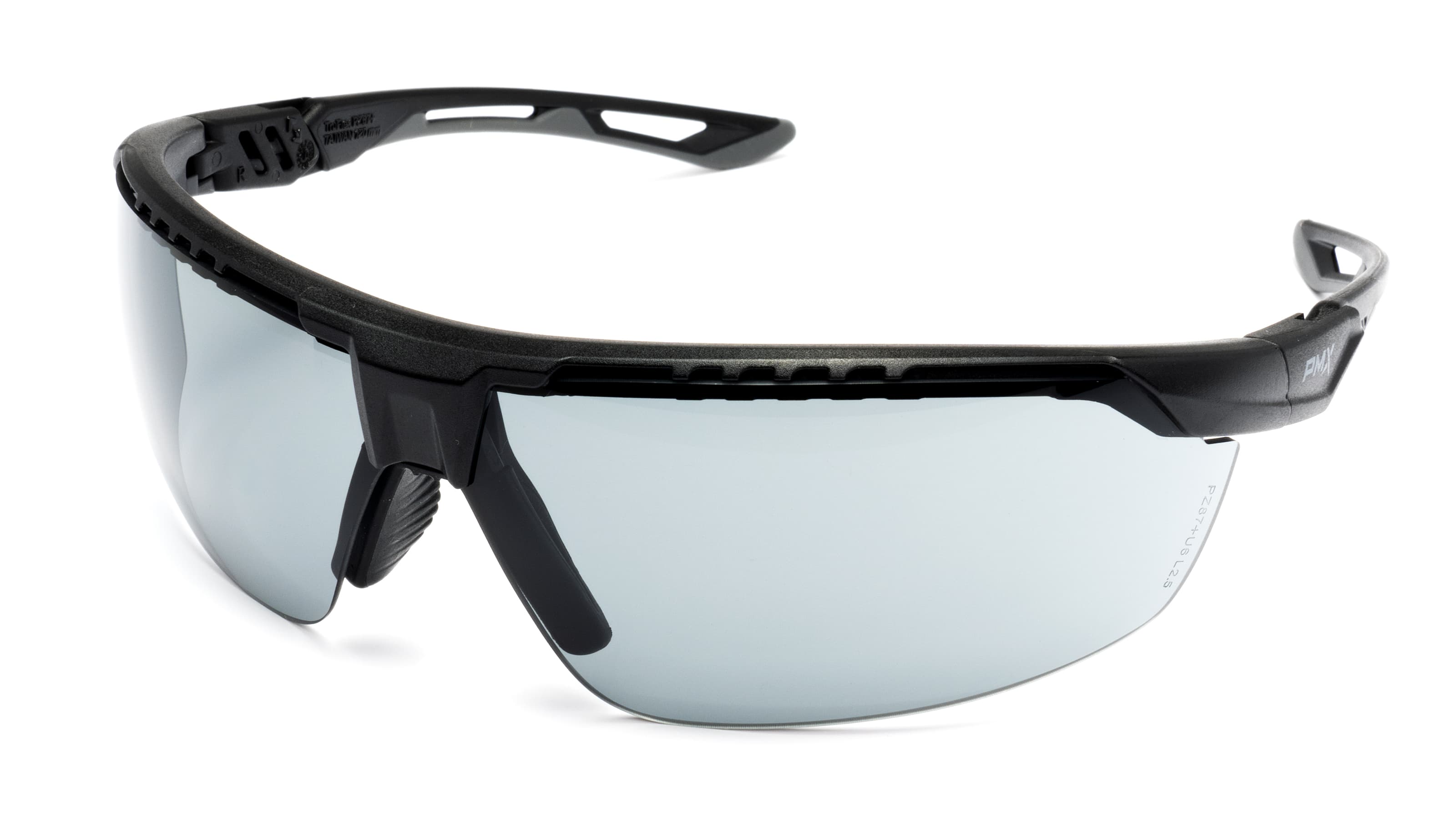 Захисні окуляри Pyramex Truflex (gray) Anti-Fog, cірі в чорно-сірій оправі