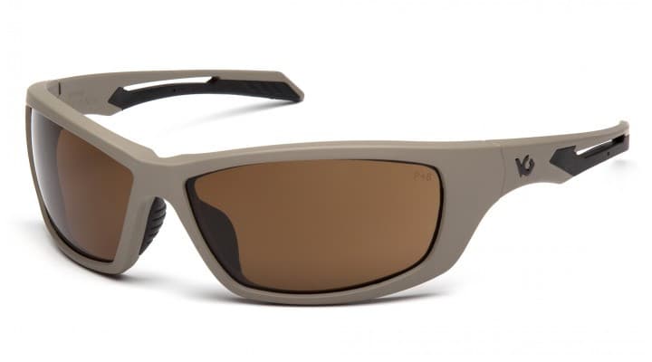 Окуляри захисні Venture Gear Tactical Howitzer Tan (bronze) Anti-Fog