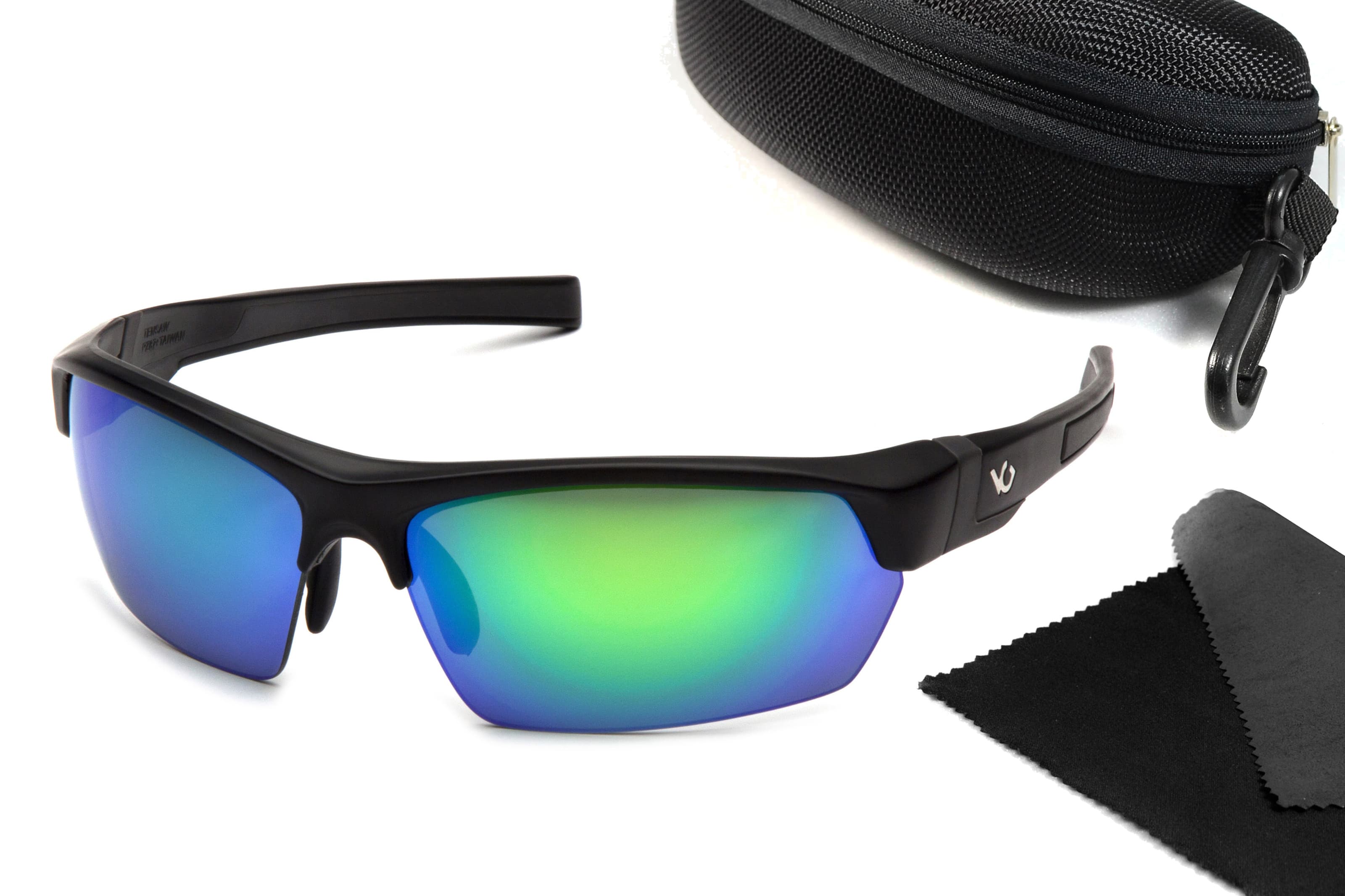 Окуляри поляризаційні (захисні) Venture Gear Tensaw Polarized (green mirror) дзеркальні синьо-зелені