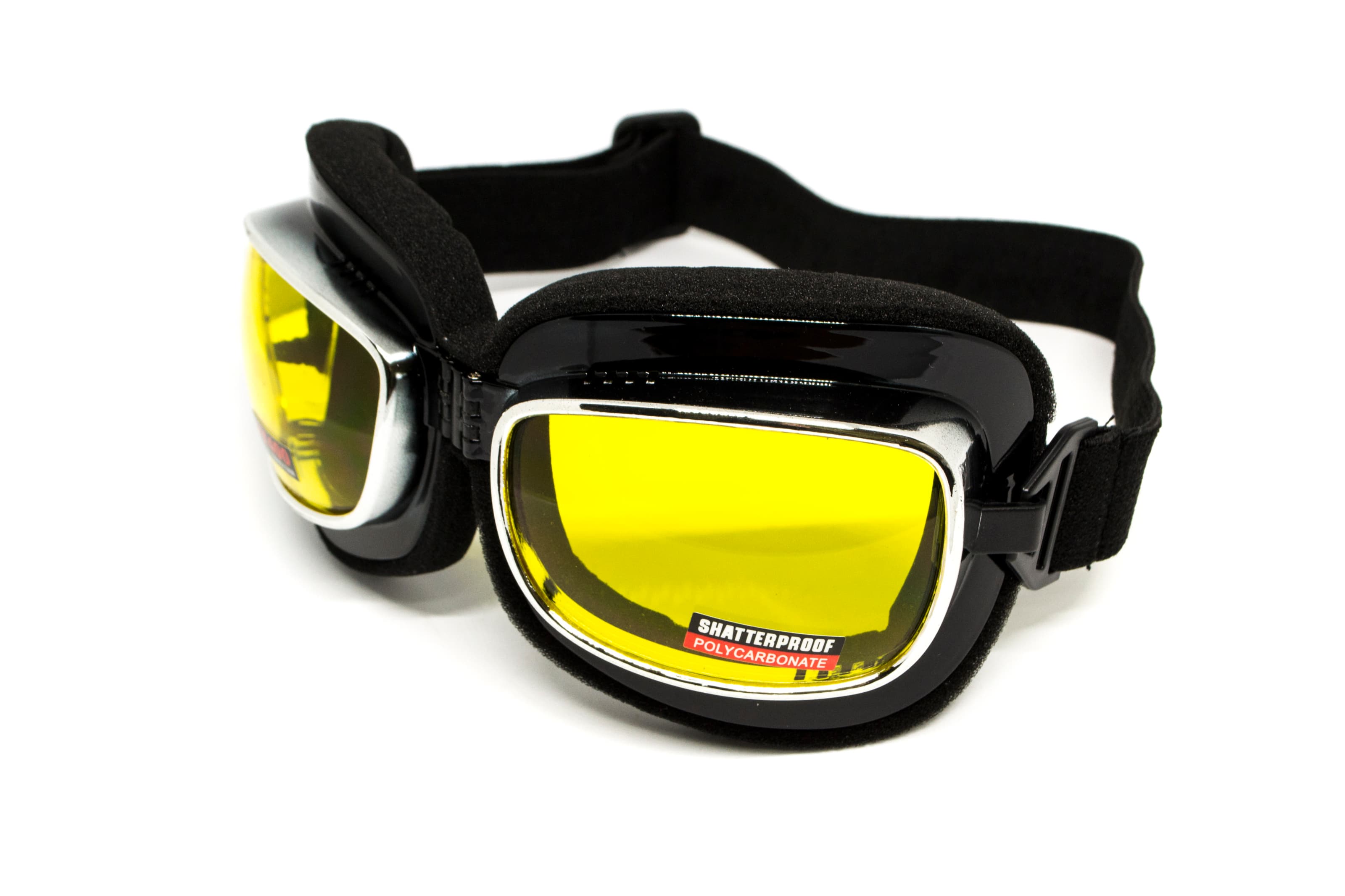 Safety glasses with gasket Global Vision Retro Joe (yellow) жовті