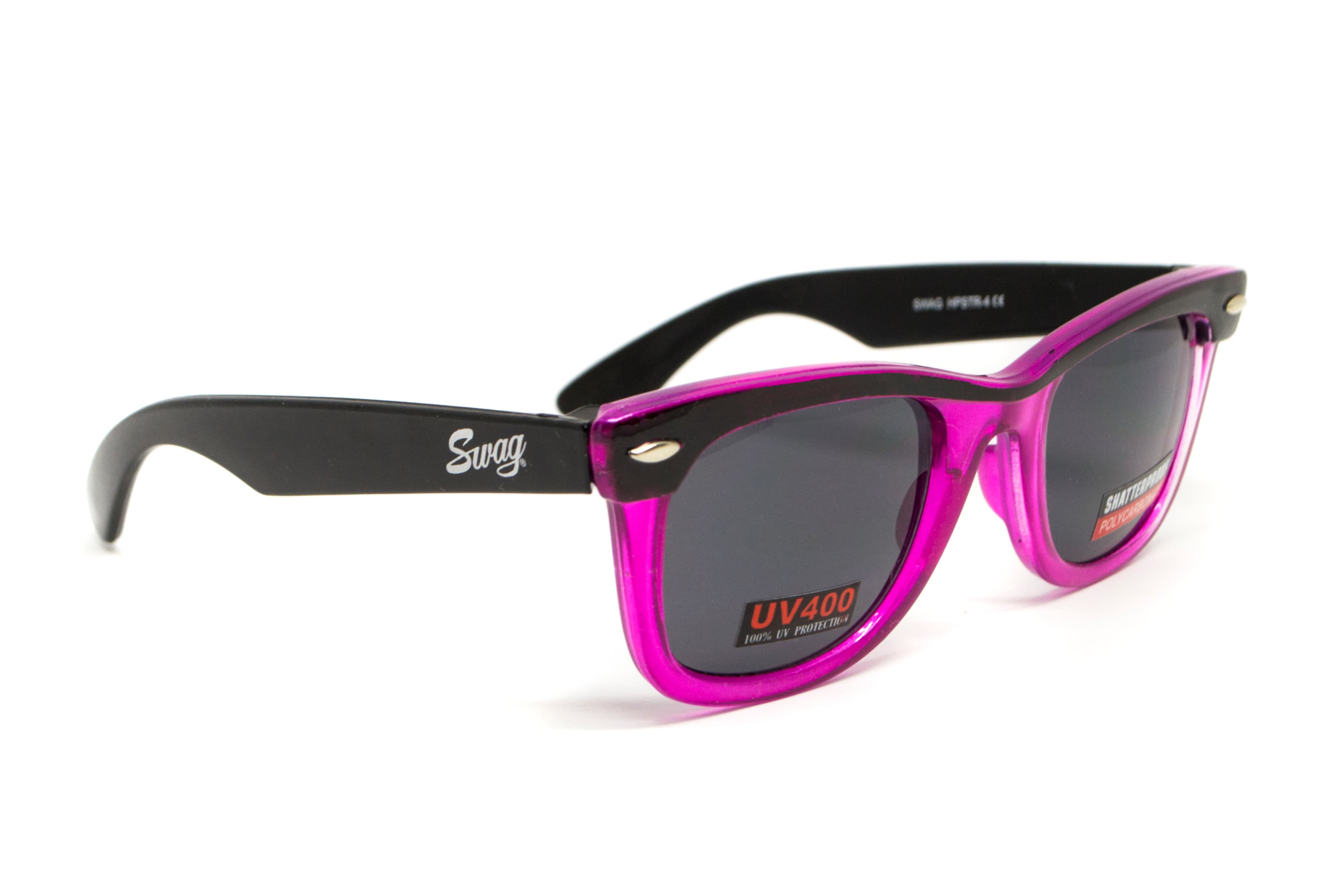 Окуляри захисні Swag Hipster-4 Pink (gray), сірі