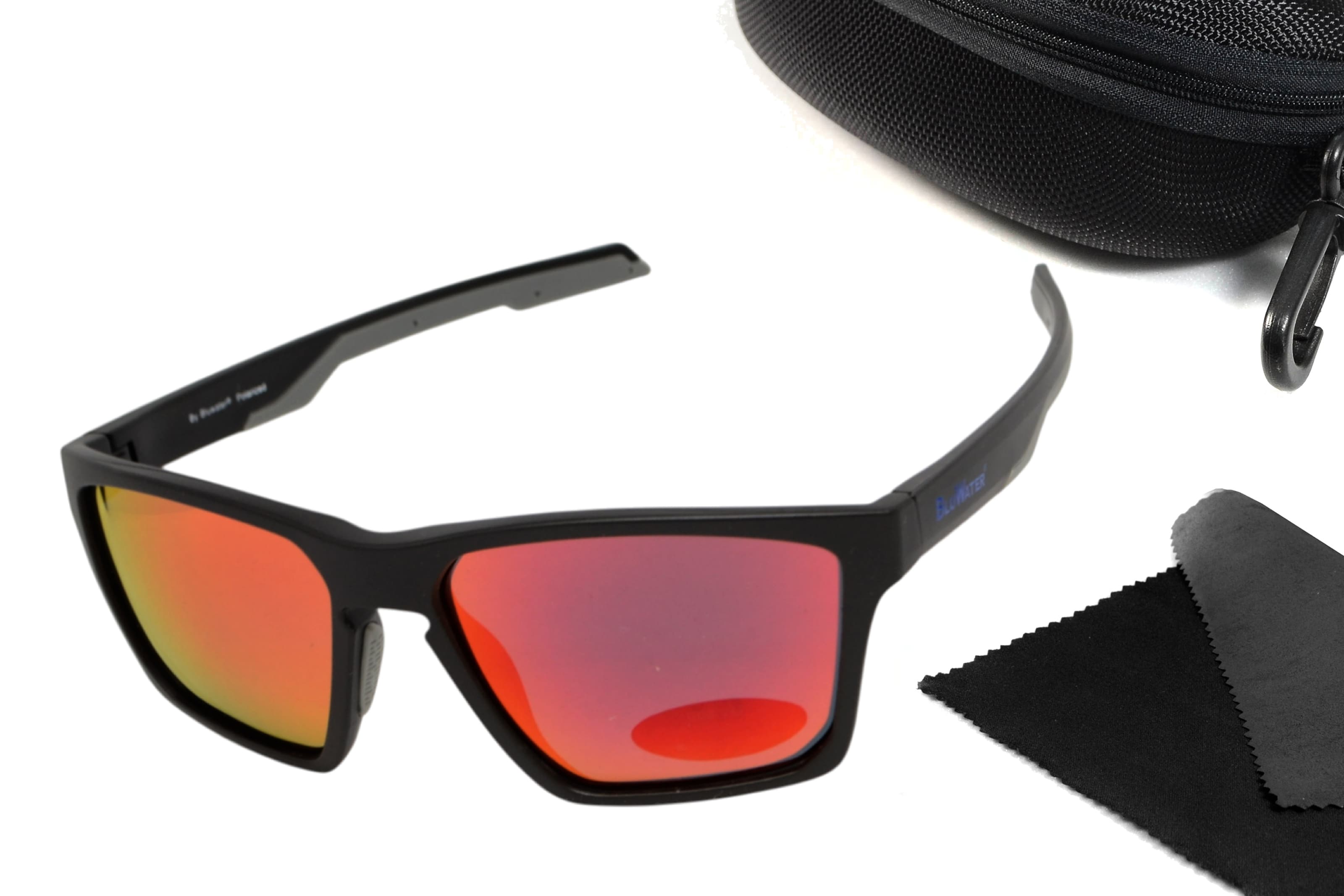 Окуляри BluWater Sandbar Polarized (G-Tech red), дзеркальні червоні