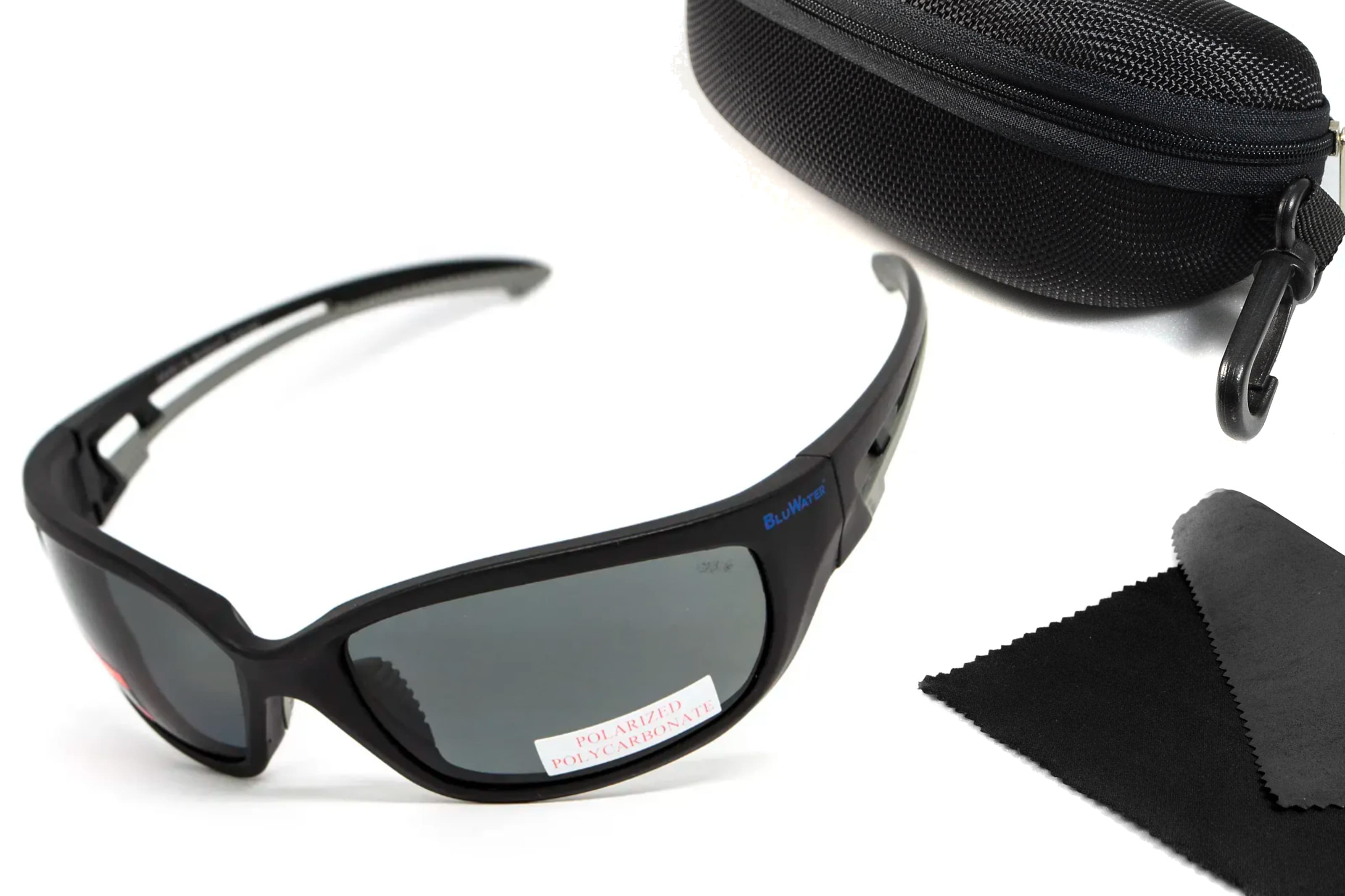 Захисні окуляри з поляризацією BluWater Seaside Polarized (gray)