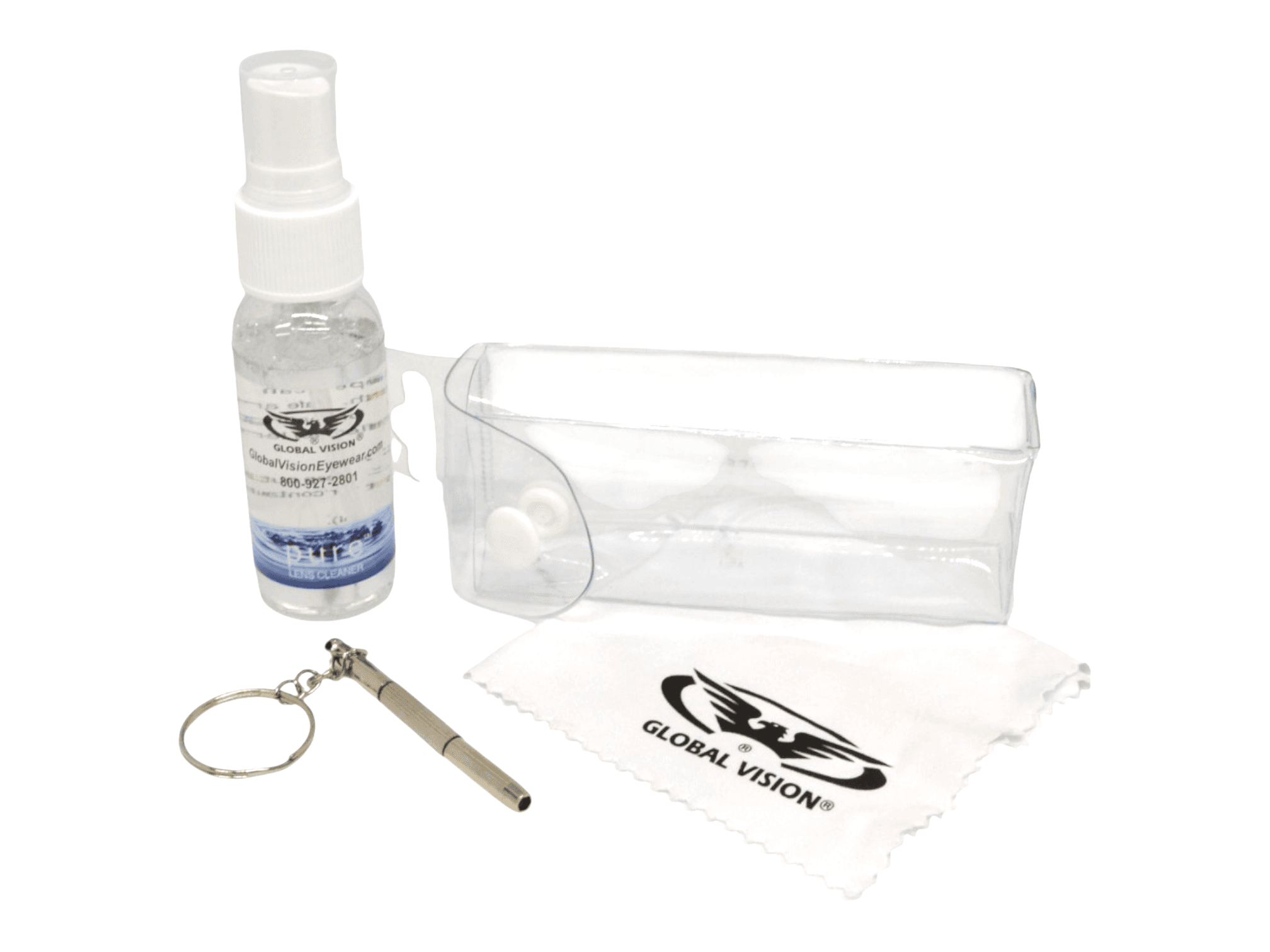 Набір для догляду за окулярами Global Vision Cleaning Kit